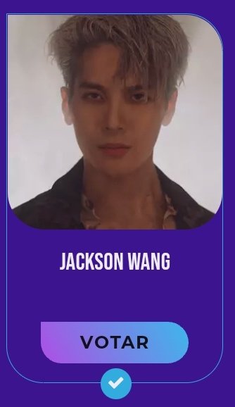 [📢DUYURU] <a href="/JacksonWang852/">Jackson Wang</a>, "BreakTudo Awards 2022" - "Global Artist" dalında aday gösterildi. Aşağıdaki linkten Jackson'a oy verin ve bu şekilde tweet atın.

🔗: vote.breaktudoawards.com/vote/artista-g…

"I vote #JacksonWang  for Artista Global at #BreakTudoAwards 2022"

🗓: 16.09.22 (05:00 TR)