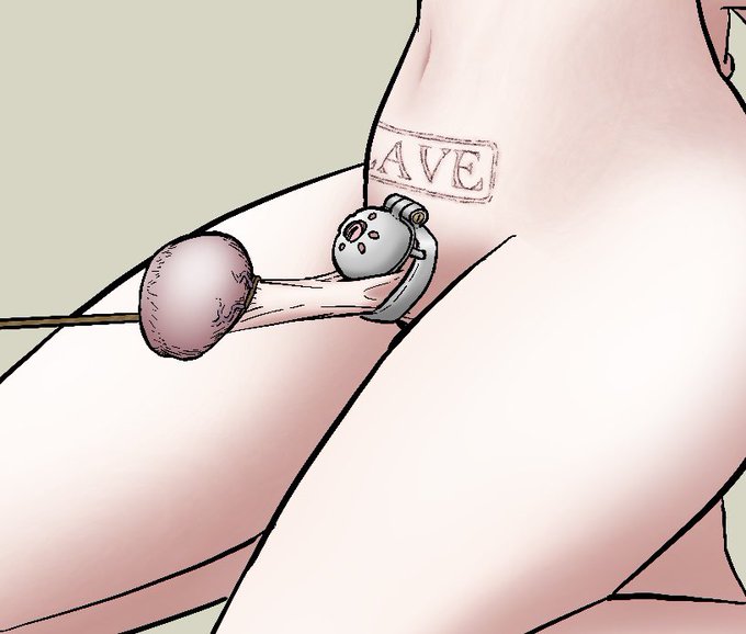 wip
これは貞操具着けられたおちんちんと引っ張られてるキンタマ 