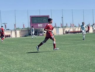 My son’s way of representing his colours 🇬🇮 on National Day weekend! U15 Gibraltar Squad @GibraltarFA @ UEFA Malta Development Tournament. Well done GIB team on a great performance against Scotland today! #GibraltarNationalDay