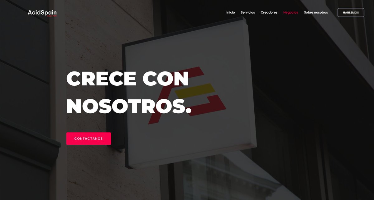 En AcidSpain estamos ofreciendo servicio de gestión de RRSS. ¿A qué esperas para solicitar nuestros servicios?👉acidspain.com/negocios/