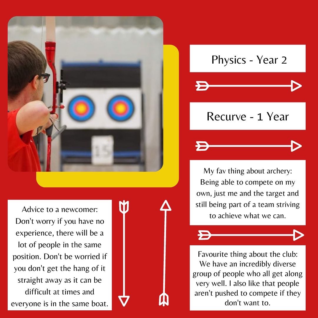 Introducing our Equipment Officer, Edward 🏹