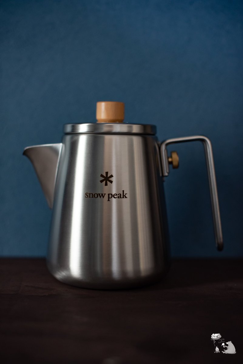 takibi__coffee's tweet photo. スノーピークのバリスタケトルを購入！フォルムが可愛い。 https://t.co/S1aLgfcVfG