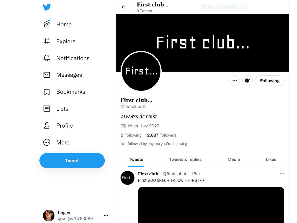 bogey76783589's tweet photo. @firstclubnft 0x5F549B9430574f592F236b301088DEB8414F6579

Agastyayee#4453 https://t.co/U4z90MpTLR