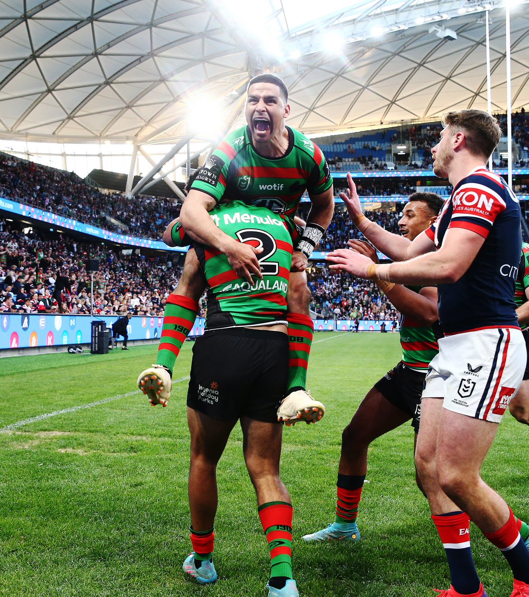 One of the most intense, emotion filled <a href="/NRL/">NRL</a> games I’ve photographed. 
Incredible atmosphere at the new Allianz Stadium. 
#NRLRoostersSouths