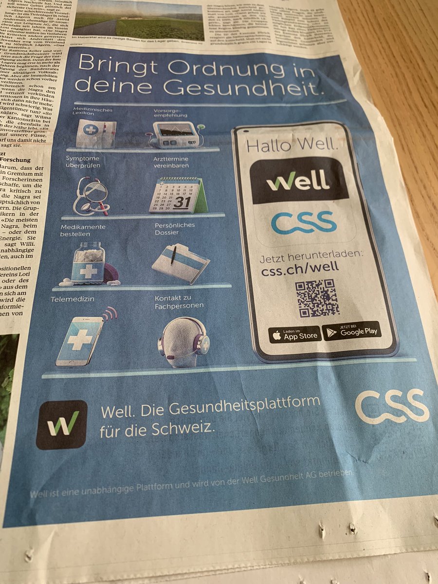 Dr_Meier's tweet photo. Wann begreifen die Macher solcher gut gemeinten Gesundheits-Apps endlich, dass sich eine App in der kleinen #Schweiz nur im Verbund mit grossen Stakeholdern wie @Swisscom , @postschweiz , @medgateschweiz , @pharma_suisse, #Medbase etc. durchsetzen wird? #Gesundheitswesen #eHealth https://t.co/mhc6Tt10BV