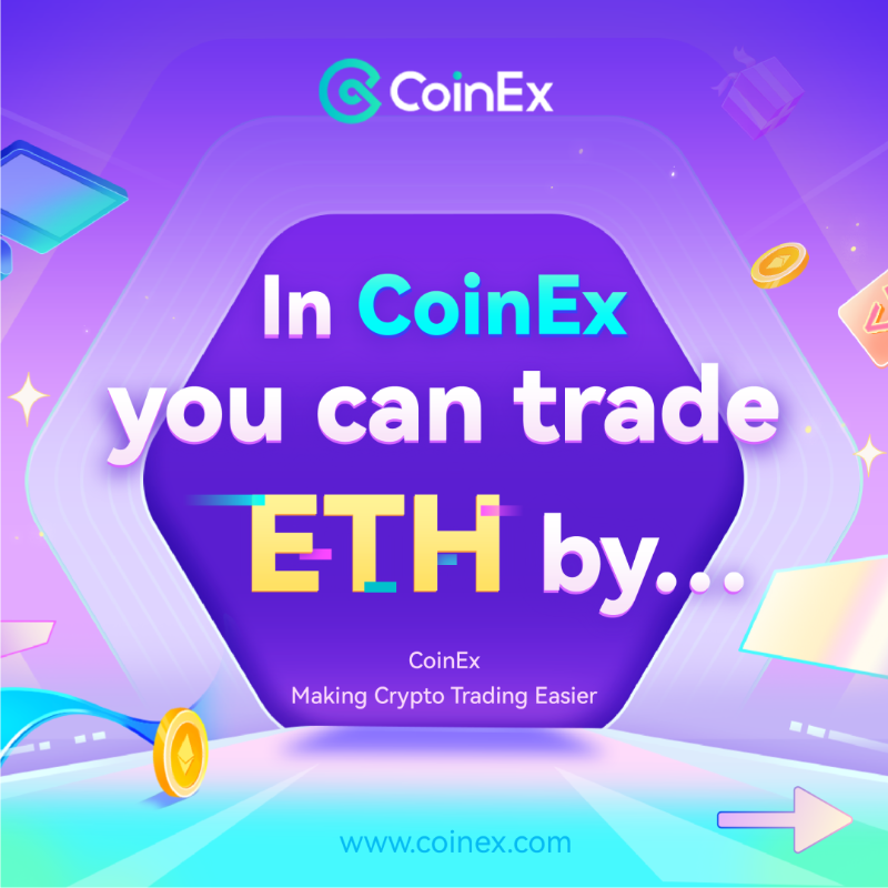 coinexcom's tweet photo. 🚀 Trade $ETH on #CoinEx
1️⃣ Spot Trading: ETH/USDT, ETH/USDC, ETH/BTC, ETH/BCH
2️⃣ Margin Trading: 10x leverage
3️⃣ Futures Trading: up to 100x leverage
4️⃣ Financial Account: daily income with compound interest
5️⃣ Swap: any assets to or from ETH
#ETHTrade #ETHMerge #CryptoTrading