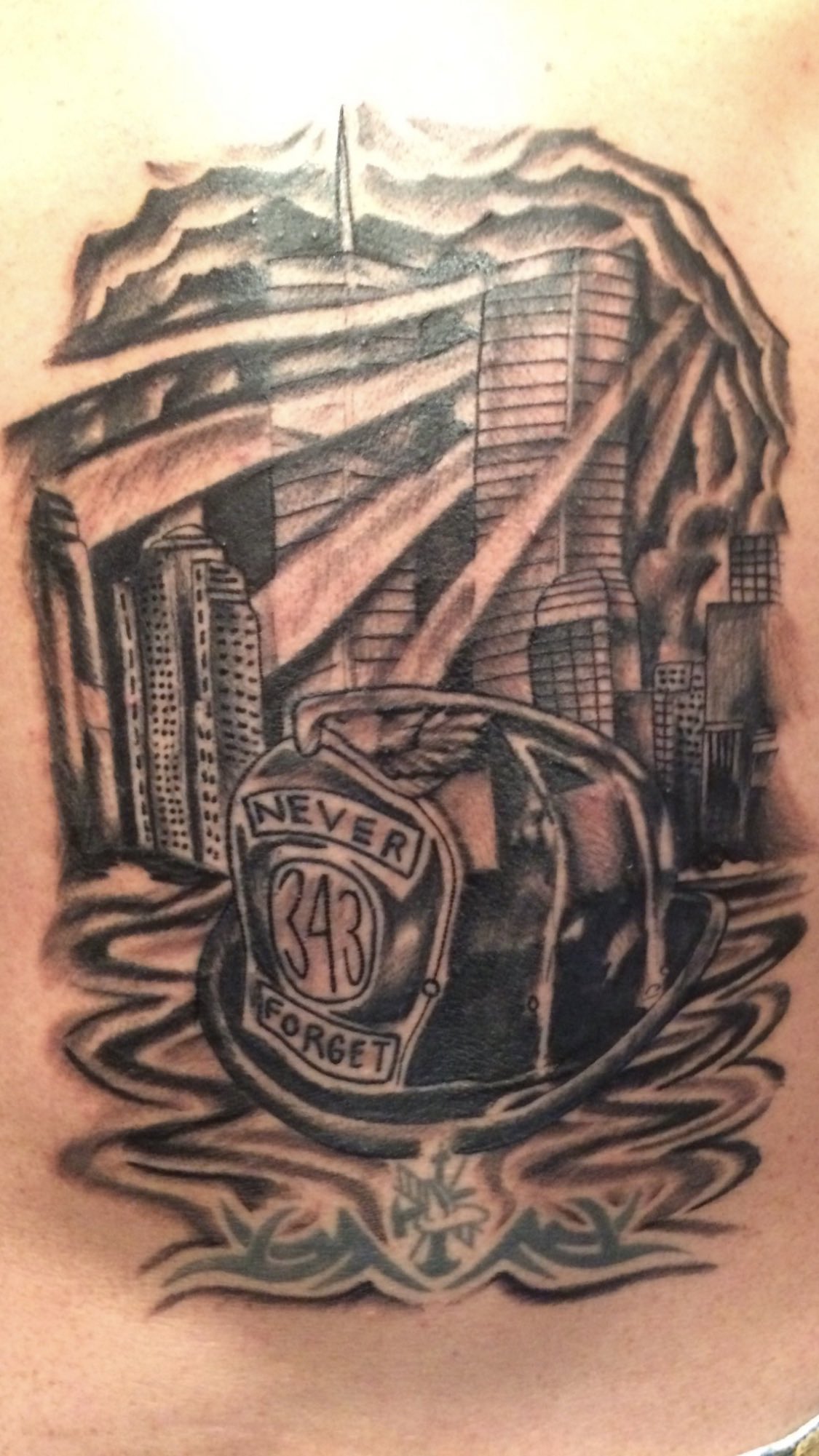 Firefighter Tattoos 911