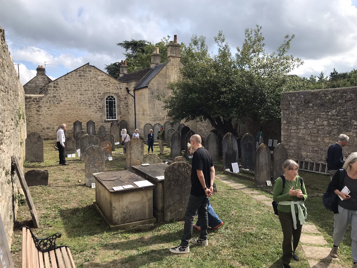 ForcedWalks's tweet photo. Honouring Esther revisited, installation at Bath Jewish Burial Ground @FOBJBG #CombeDownArtTrail https://t.co/8NwNg2wOT7