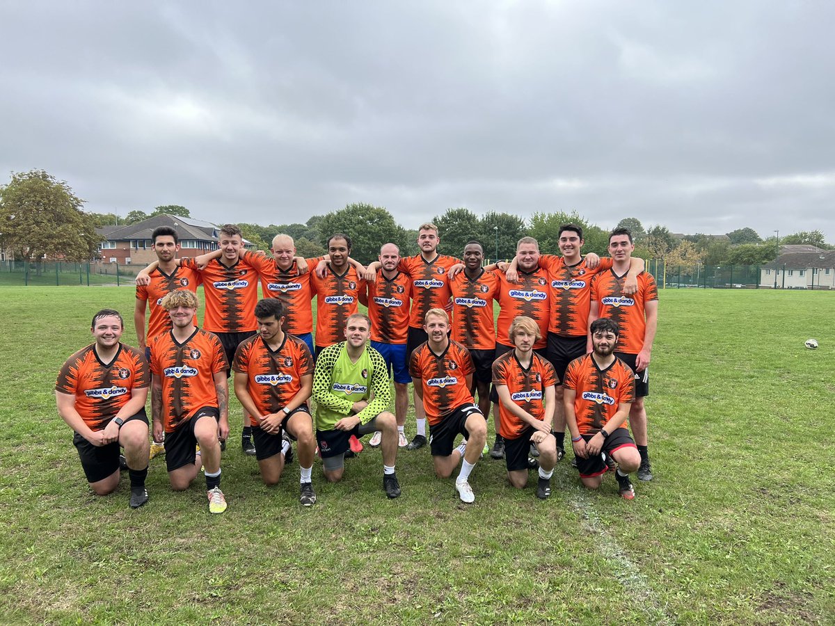 SasFCMens's tweet photo. Your mens team for the 2022/23 season 🟠⚫️
#SASFC
#UpTheSAS https://t.co/XUXeu7fmwj