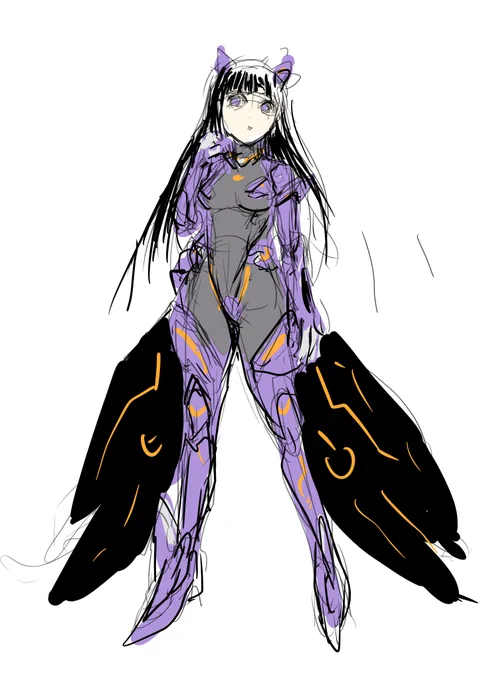 メカ娘大ラフ 