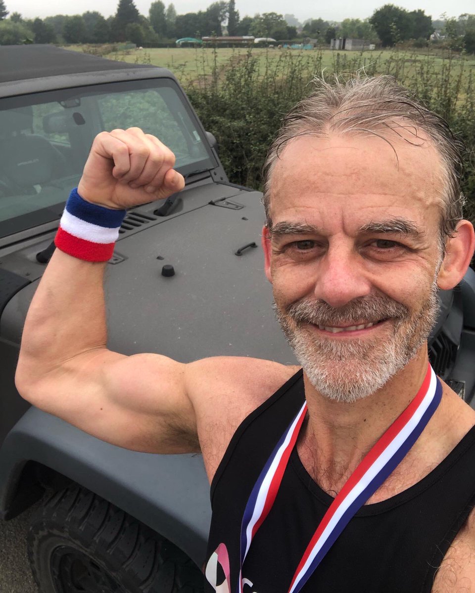 KevHuffington's tweet photo. 2 running posts in 2 days, last min 10k race entry, ran a 38.59, first 50+ old man! Live your best life as you get older. Health is Wealth, stay as fit &amp; as strong as you can and enjoy life! We only get one go! Don’t give up, get going! 🏃‍♂️💪🏃‍♂️👊🏼 https://t.co/9p6iQEhmxz