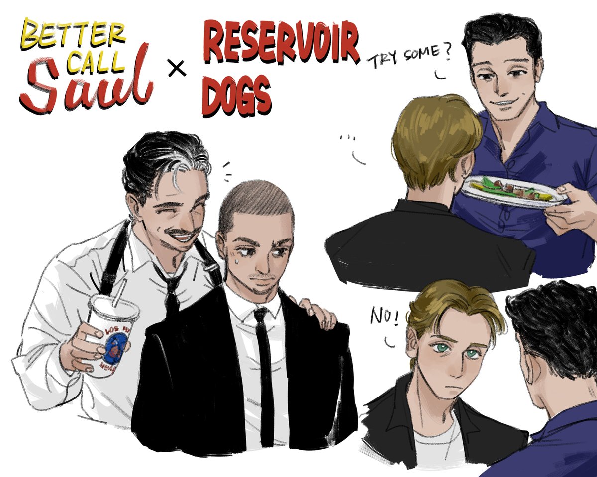 #BetterCallSaul 
#ReservoirDogs 
them 