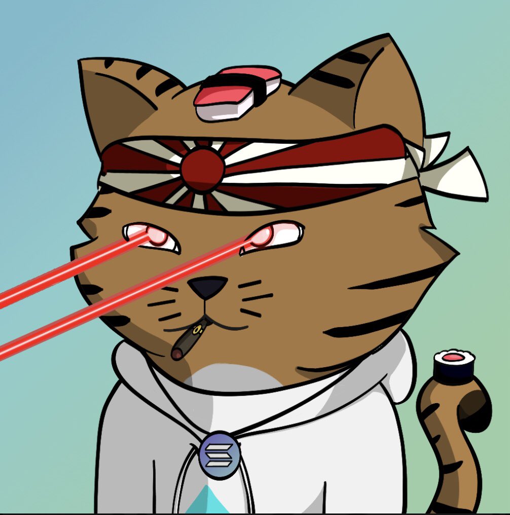 tenisparticular's tweet photo. Finalmente he ido con todo a @KittyCatsSOL , y he adquirido tanto un Kitty como un Daddy.
#555CATS
El Kitty es el número 78, tiene ojos gatunos láser y come sushi 🤤
¿Cuál os gustaría que regalase?
🔥 fuego con el RT 😉
PRO-YEC-TA-ZO https://t.co/yPukhMYbkZ