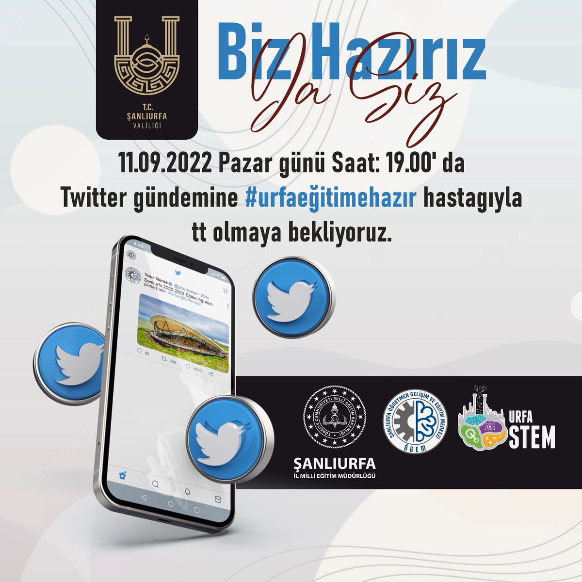 sanliurfammem63's tweet photo. 📌 Biz Hazırız

@tcmeb
@UrfaValiligi 
@valisalihayhan 

#urfaeğitimehazır
#EgitimdeYeniDönem https://t.co/e6YATUgtg2