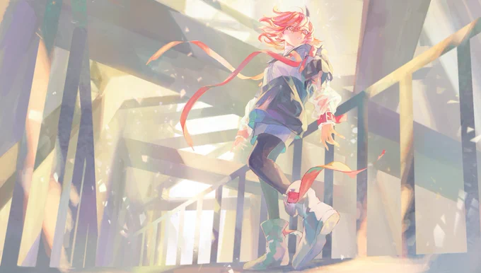 VTuberプロジェクト『VERSEⁿ』 カシ・オトハさん()のキーワードイラストを描かせていただきました!#VERSE_n #EPISODE_VERSE_n  