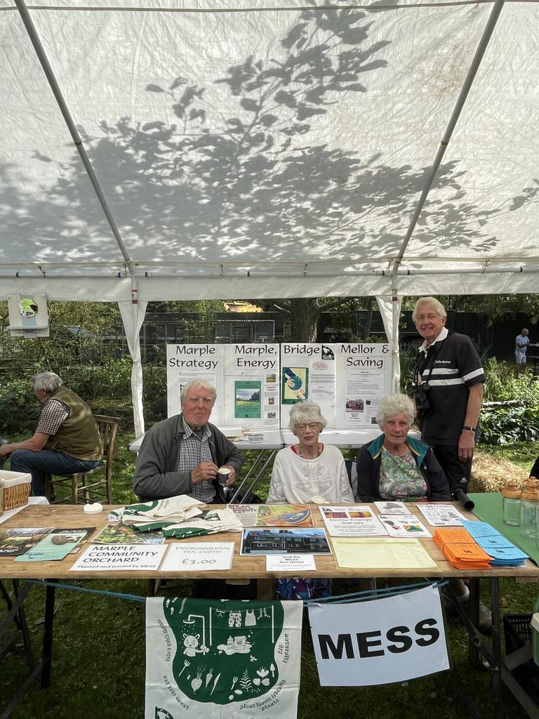 MESSMarple's tweet image. MESS stall at Roman Lakes fun day today #ClimateChange #EnergyCrisis