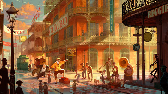 Animated_Antic's tweet photo. Have some concept art from The Princess and the Frog. https://t.co/uV47hHQqoG