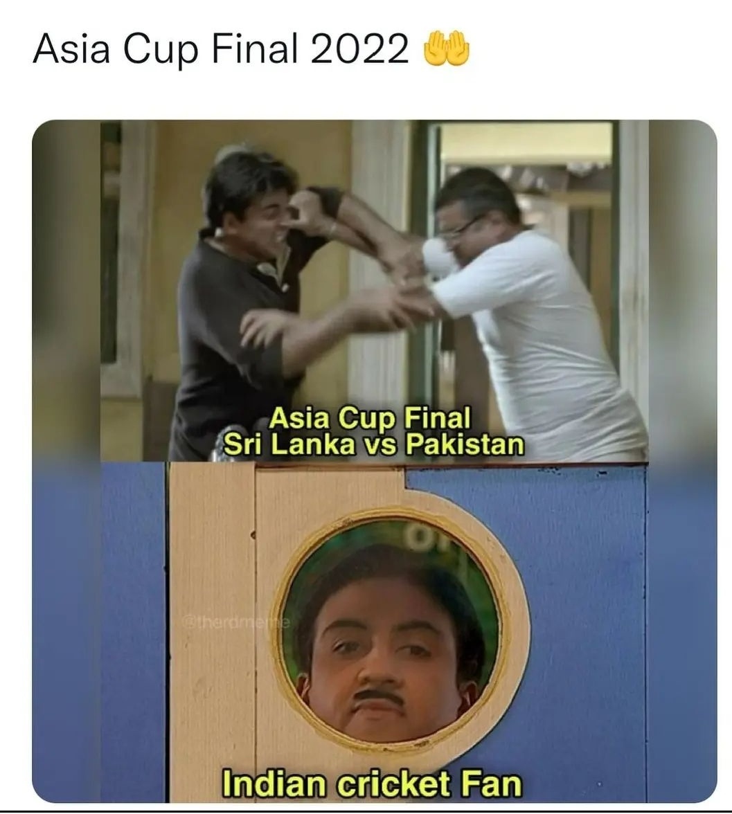 Situation Right Now🙂

#AsiaCup2022Final #AsiaCup
#AsiaCup2022 #PAKvsSL Rizwan