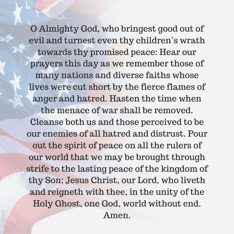 HistoricCC's tweet photo. A prayer on this day of remembrance https://t.co/8UCGbxyoqv