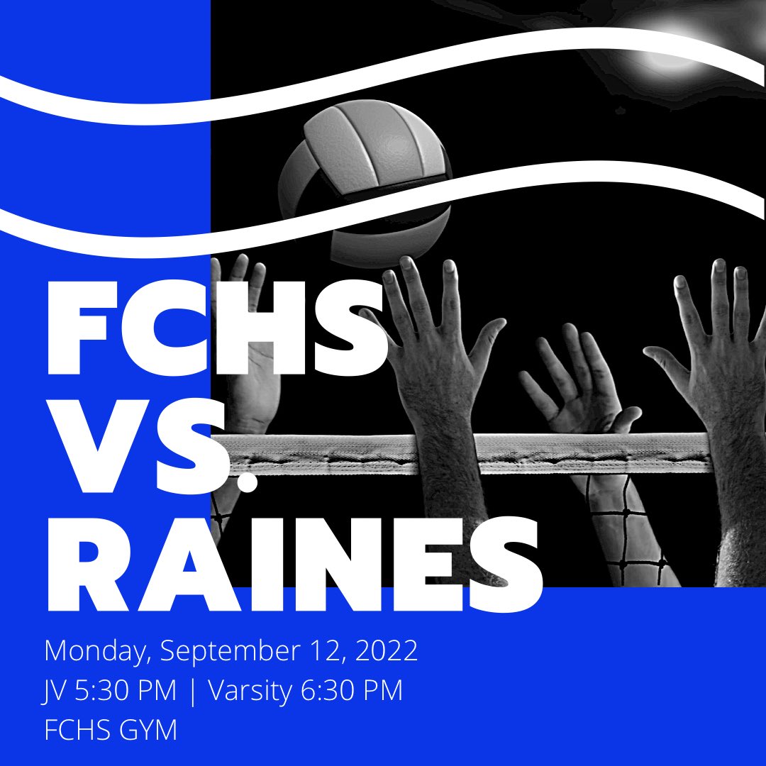 Come out tomorrow night and support our Lady Bucs as they take on Raines at home. JV starts at 5:30, with Varsity to follow at 6:30! 🏐🏴‍☠️⚓️ #volleyball #highschoolvolleyball #firstcoasthighschool #ladybucs #fchs #fcbuccaneers #bucpride