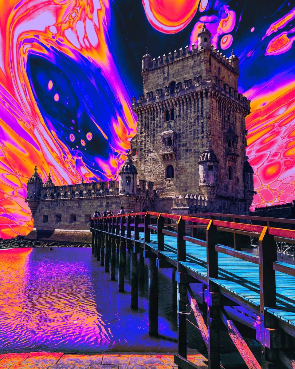 • Lisboa •
#abstractart #trippy #psychedelic #art #Abstract #collageart #NFTartist #NFT #wallpaper #trippyart #portugal