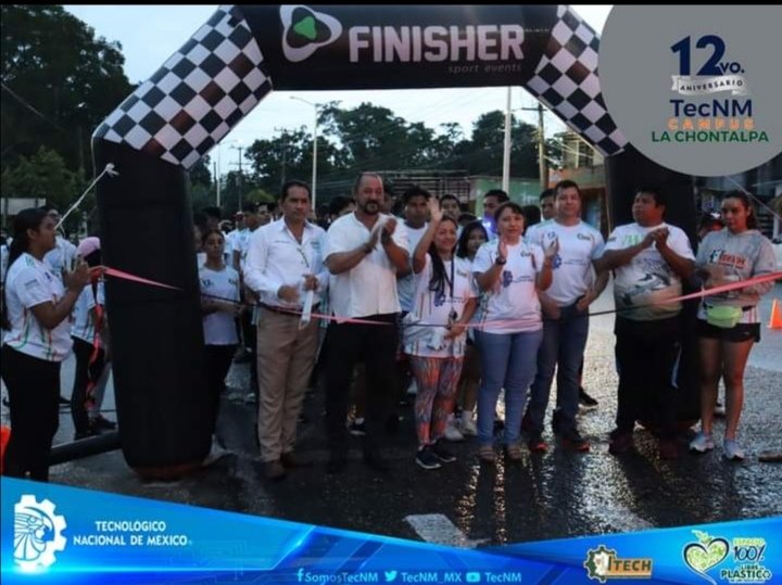 itdelachontalpa's tweet photo. El TecNM Campus La Chontalpa, da inicio con la 2da. Carrera atlética, por las autoridades de los municipios de Nacajuca y Jalpa de Méndez acompañados de la alta dirección del ITECH, representado por la MC. Mayra Liz Barrios Viñas.
 #OrgulloTecNM #OrgulloITECH https://t.co/9JpAjQFNxR