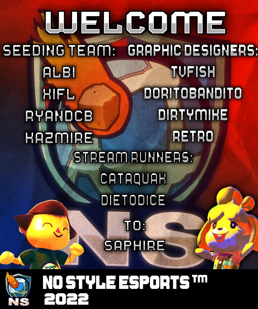 Please welcome all of our new recruits to No Style
Seeding Team:
@albiNTSC 
<a href="/flareblitzman/">Xifl</a> 
<a href="/RyanDCB/">RyanDCB</a> 
<a href="/DKazmire/">Kazmire</a> 

Graphic Designers:
<a href="/tvfish15/">// 𐌕ᕓ𐌅𐌉𐌔𐋅 //</a> 
<a href="/DoritoBanditwo_/">please DONT give me $</a> 
<a href="/DirtyMikeDK/">Mike</a> 
<a href="/Retr0Artist/">Retr0(Temporarily Unavailable)</a> (Also Made this Graphic)

Stream Runners:
<a href="/Cataquackk/">NS | OMG | Cataquack</a> 
<a href="/DieToDice/">DieToDice 🏳️‍⚧️</a> 

TO:
<a href="/Arixphes/">Arixphes No Style's🌙👑 Vtuber</a>