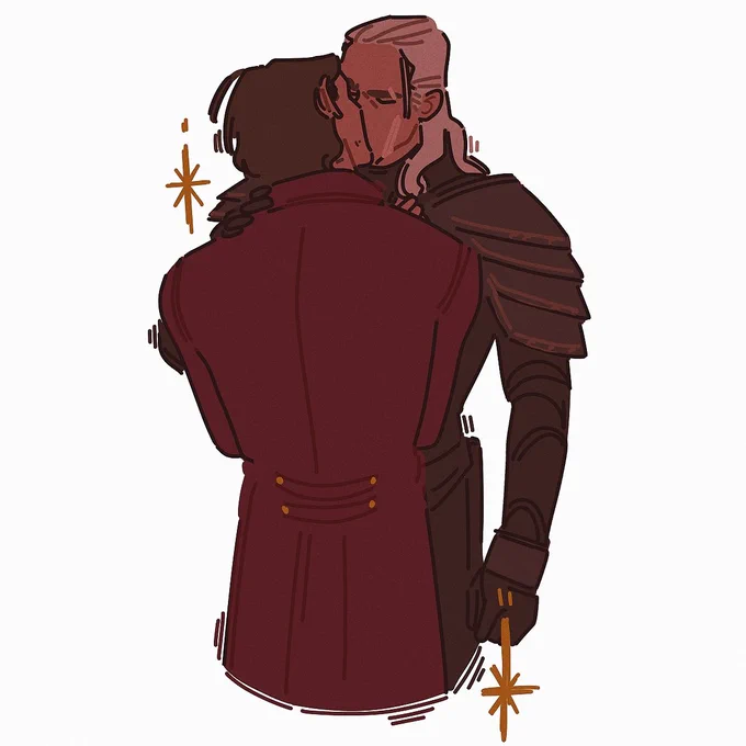 I love when a couple is like. Howl Pendragon level of overdressed and dramatic and just a dude with holes in his socks 