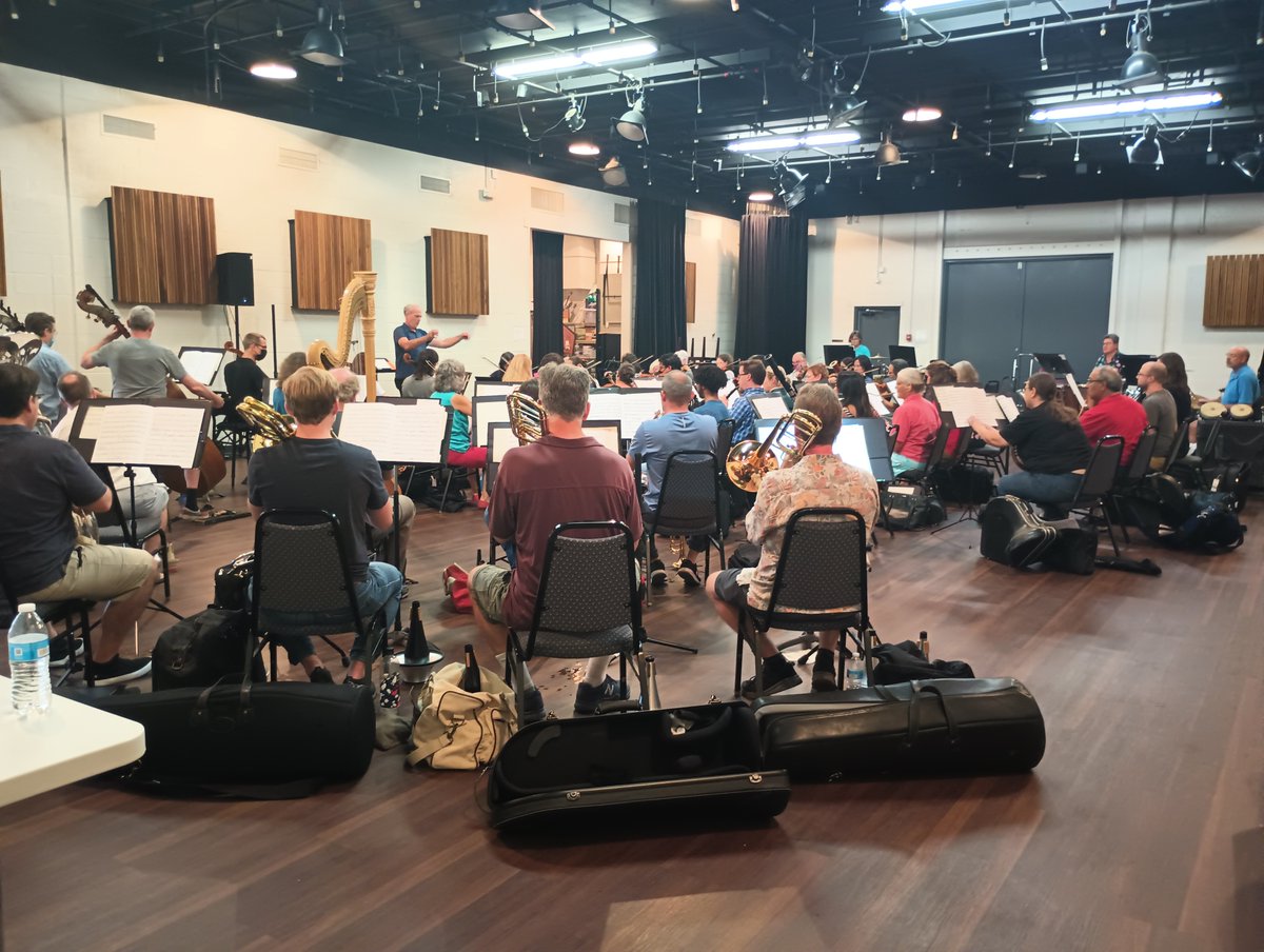tucsonpops's tweet photo. The Pops musicians sounded fantastic at yesterday’s rehearsal. It’s going to be a special show tonight, made even better by guest artist Mindy Ronstadt. DeMeester Outdoor Performance Center in Reid Park, 7pm. Bring friends and family too! https://t.co/tUcUfvyN97 https://t.co/tY4Wr9Mjjt