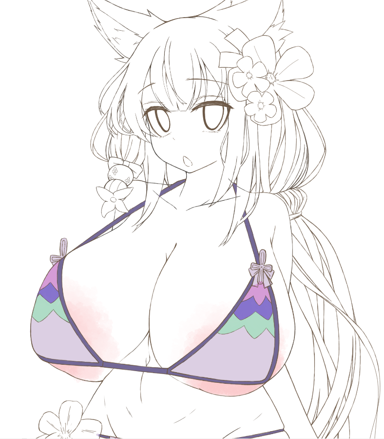 [WIP]狐坂ワカモ
水着姿尊過、脳震
#狐坂ワカモ
#ブルーアーカイブ 