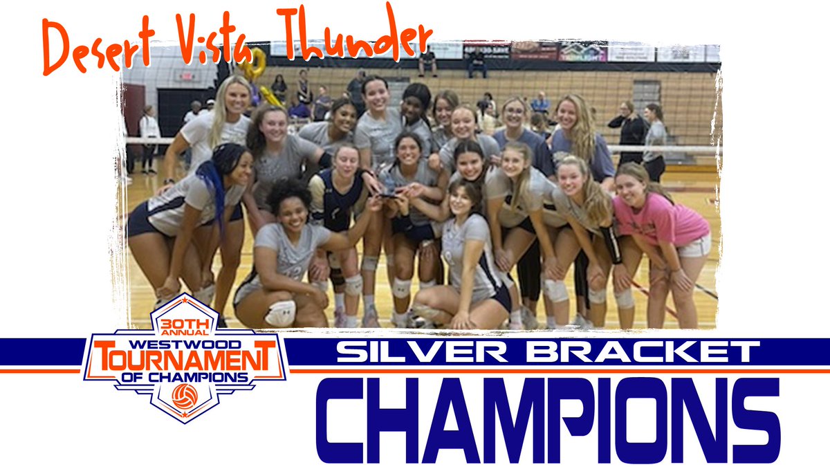 Our Silver Bracket Champions.  Congratulations <a href="/VistaDesert/">Desert Vista Girls Volleyball</a>