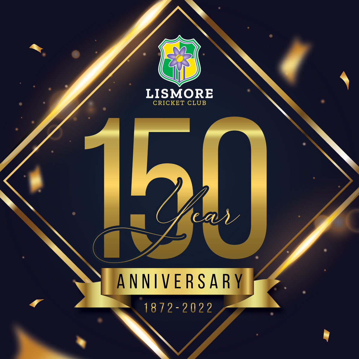 Lismore Cricket celebrated its #sesquicentennial anniversary last night with an event at <a href="/LismoreGolfClub/">Lismore Golf Club</a> – we'd like to thank those that attended, and all members past and present for their contributions to cricket in Lismore <a href="/MunsterCricket/">Munster Cricket</a> <a href="/cricketireland/">Cricket Ireland</a> #clubcricket