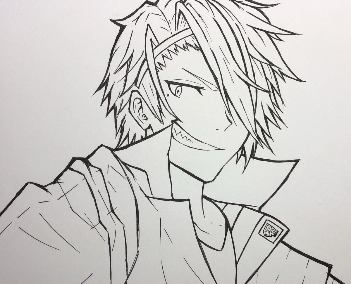 線画オワタ( ' ꒳ ` ) 