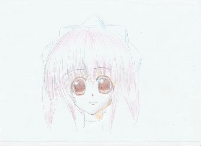 うーんむ～じょんじょんさんが仰った目の描き方はこういう事じゃないんだよな(-_-;)む～じょんじょんさん期待に添えられずすみませんプリンターのインクが切れてしまいました月末に液タブを購入する予定なのでまた再チャレンジしたいと思います#モエかん#リニア 