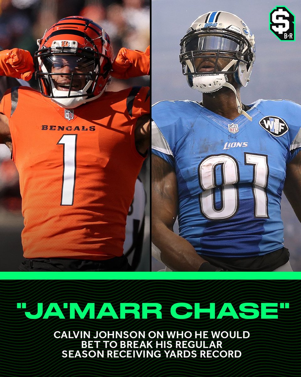 .<a href="/calvinjohnsonjr/">Calvin Johnson Jr.</a> is a BIG believer in 1️⃣👏 <a href="/br_betting/">br_betting</a>