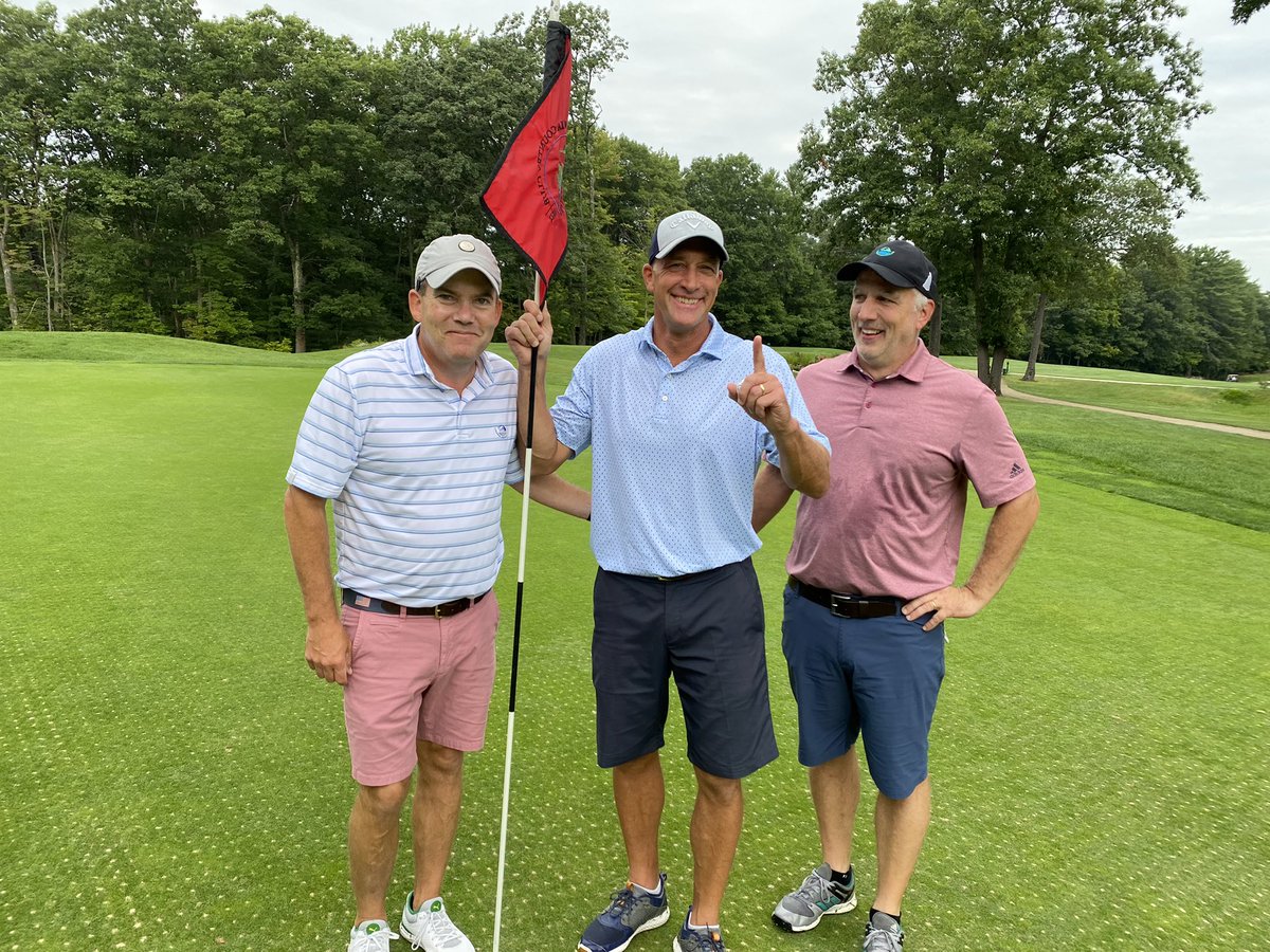 pchapinsmith's tweet photo. @Amanda_Balionis check out the ball I used to get my first hole in one today 🙌. The good karma from Puppies and Golf had to have helped ⛳️ 🐶 https://t.co/9JvdnNkq8c
