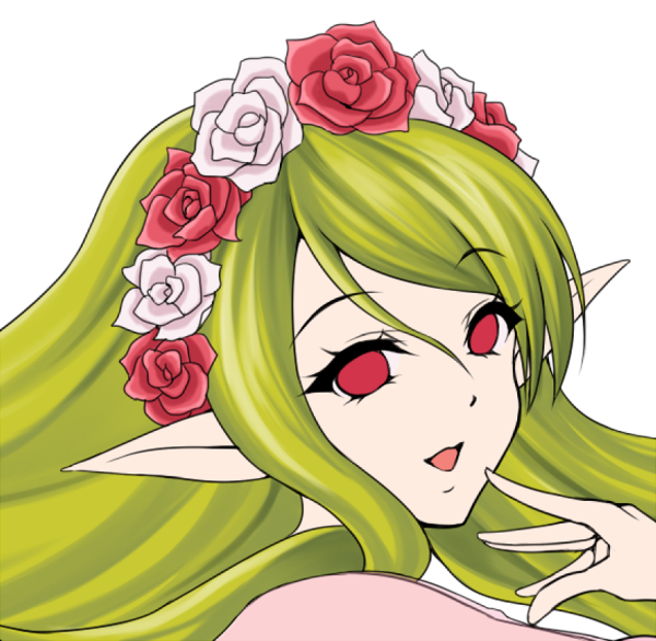 ゲーム用のキャラ描き描きしてますc⌒っ˘ω˘ )っφ...🌺 