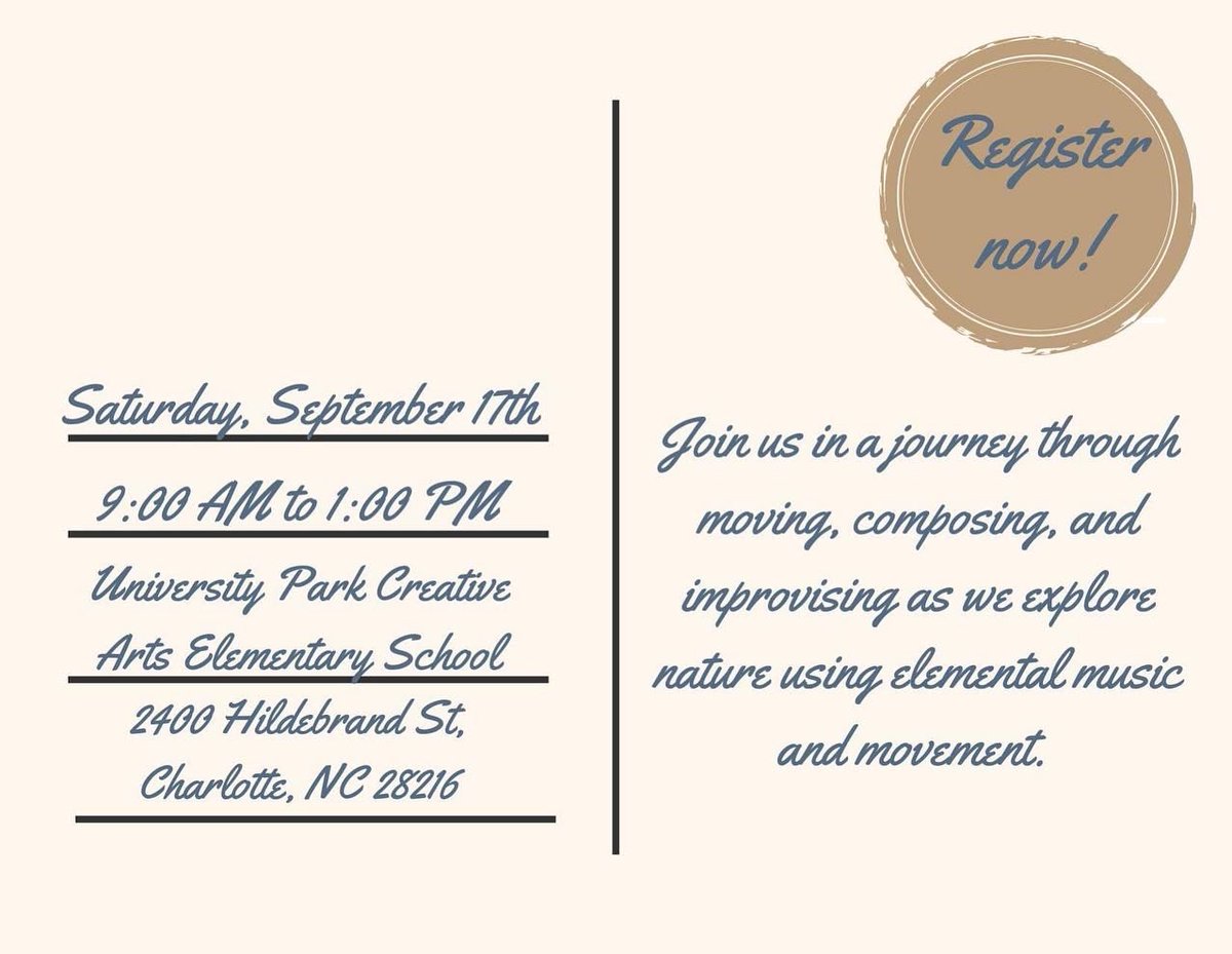 SIX MORE DAYS until our first workshop for the 2022-2023 year!! Join us for "Take a Hike" and register at: bit.ly/PNCCORFF