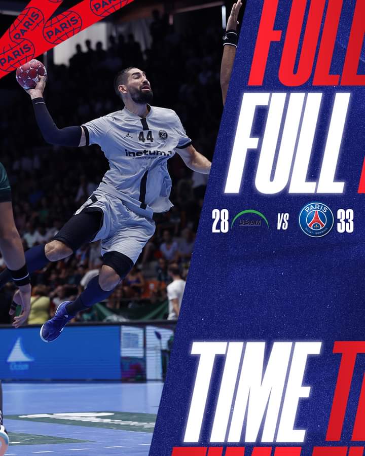 تمكن فريق PSG من حسم قمة الجولة الأولى من بطولة الدوري الفرنسي بعد فوزه على فريق نيم بنتيجة 33-28 ، مباراة شهدت مشاركة الجناح الأيمن المصري محمد سند وكذلك عودة الظهير الأيسر المصري أحمد هشام دودو لصفوف نادي نيم بعد غيابه الطويل إثر إصابته بالأربطة المتقاطعة خلال الموسم الماضي.