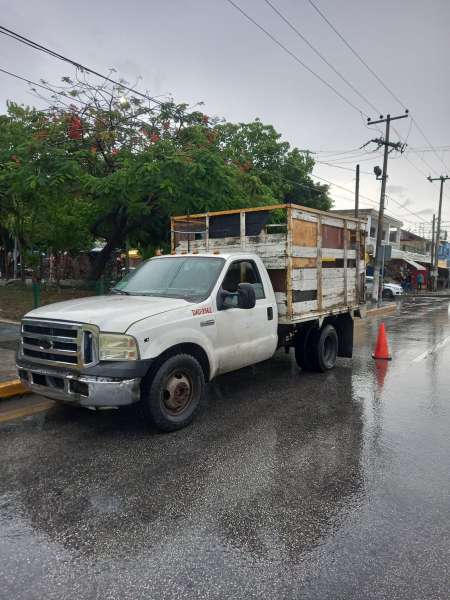 QuintanaRooHoy1's tweet photo. #Cancún 📍| Servicios Públicos Municipales realiza el retiro de #basura de barrido en el parque del #Crucero en la Supermanzana 63 Manzana 1 en la Camioneta DAD-2562
@AytoCancun @ServPublicosBj https://t.co/09TX4d8eU4