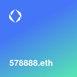 578888.eth bought for 0.39 ETH (691.80 USD) on Opensea #ENS #EnsNames #6digits  

opensea.io/assets/ethereu…