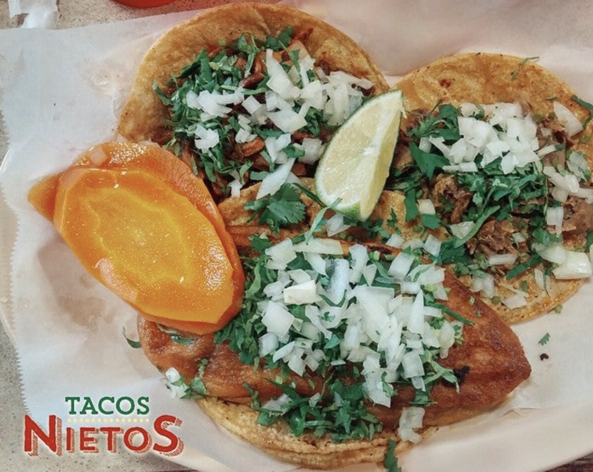 Tacos Nietos is a hidden gem! Their customers rave about the perfectly-cooked steak in their tacos and burritos and the friendly service. They'll be at #TacoFest2022 next weekend, be sure to check them out! #lakeview #tacofest #festwiththebest #thisislakeview #southportcorridor