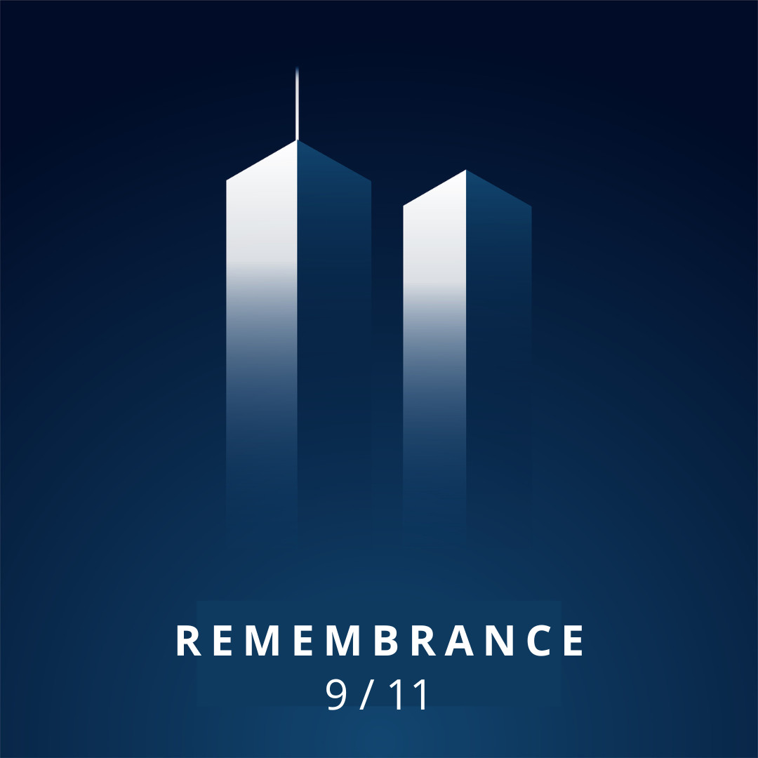 We will never forget. September 11, 2001. 🇺🇸💙🌹