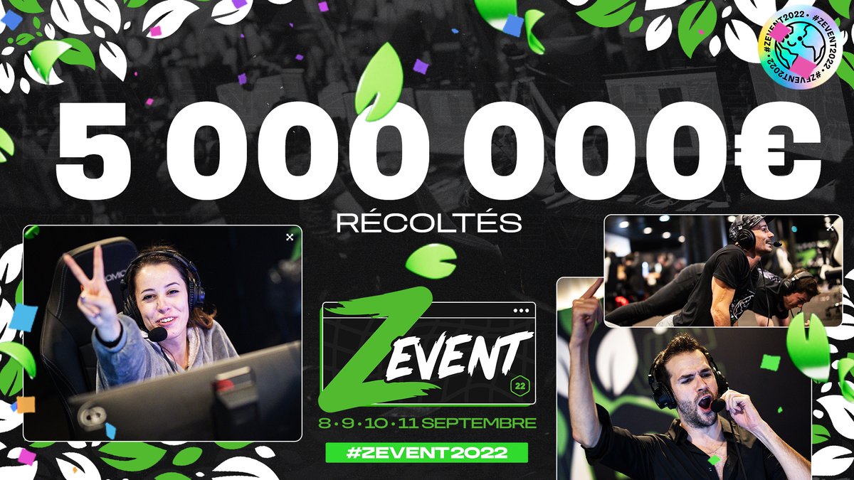 LES 5 MILLLLLIIOOOOONS GRÂCE A UNE PREMIÈRE VAGUE DE TSHIRT BRAVO À TOUS !!! 🔥 #ZEVENT2022 #RUSHFINAL