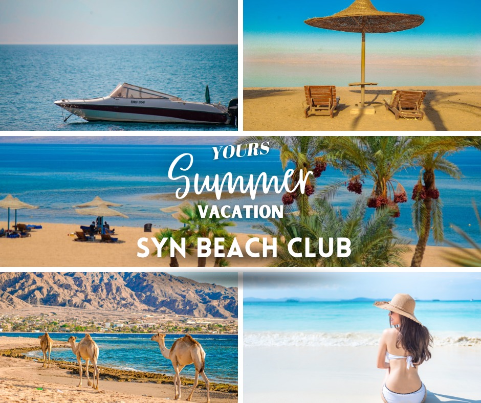 SynClub's tweet photo. yours Summer vacation
that is trip you have been wanting
booking now
+20 155 399 0076
#syn_beach_club #Summer #vacation #Sinai #Egypt #booking https://t.co/U4DNNhlykR