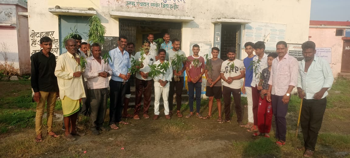 manojsthakur's tweet photo. आज सांवेर विधानसभा के चारों मंडल में ग्राम पंचायत मांगलिया, शाहदा,बरोदा दौलत,जामुडी सरवर में भारतीय जनता युवा मोर्चा, इंदौर ग्रामीण द्वारा चलाए जा रहे #हरा_भरा_मध्यप्रदेश अभियान के निमित्त वृक्षारोपण किया गया।।

#BJYMINDOREGRAMIN https://t.co/xKyyDv61dq