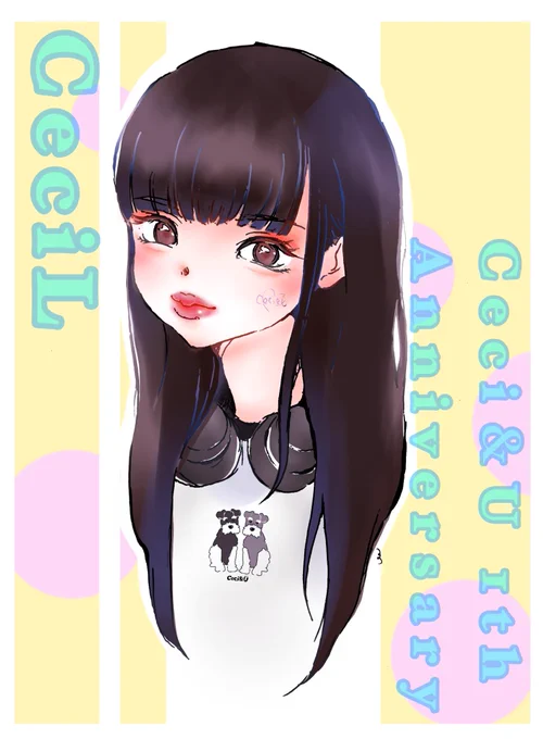 聖秋流さん描いた可愛いしおもしろいし神対応なのよ。 #自作  #イラスト  #ファンアート 