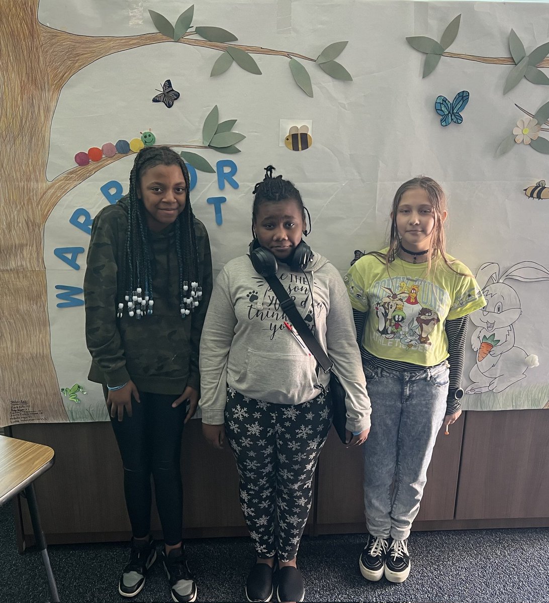 PRINCIPAL_WMS's tweet photo. A huge shout out to our Warriors of the Week! Thanks for making WMS a better place! https://t.co/jk76C5Xc4D