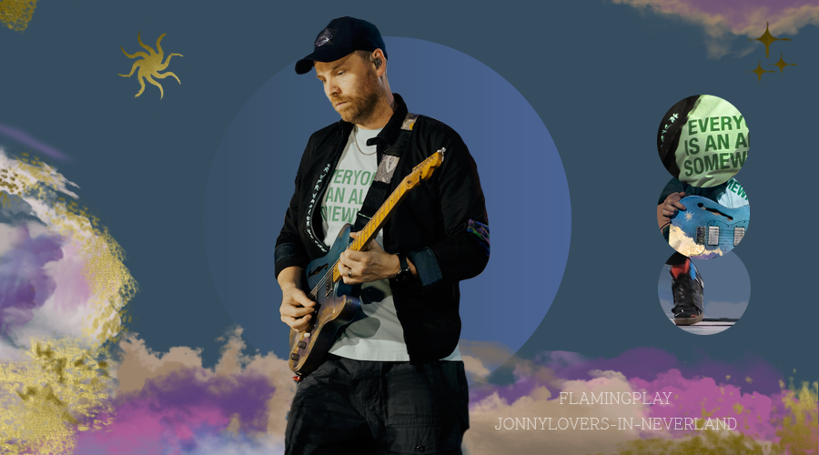 flaming_play's tweet photo. Happy 45th Birthday to the most perfectly whelmed legend that is Jonny Buckland! ❤️‍🔥 Hope Jon has the sweetest celebration in all senses with being surrounded by lots of love that he absolutely deserves! @coldplay 🌞💚 https://t.co/2DvPTFC38d