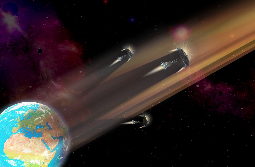 BaptisteSiton's tweet photo. Pour lutter contre le réchauffement climatique, l’#OMPE voudrait déployer dans l’espace un bouclier solaire qui protégerait la terre des rayons du soleil. https://t.co/gVVjYtxBJ5